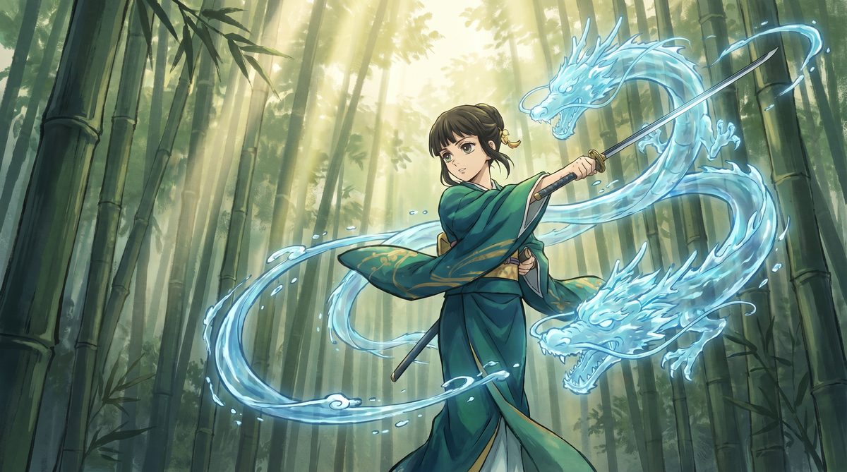 色虎竹林水韵视频教程